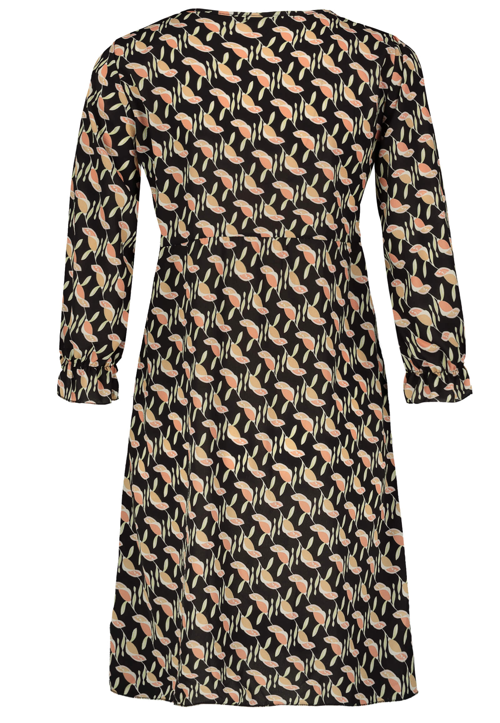 A-Linien Kleid mit Allover Print