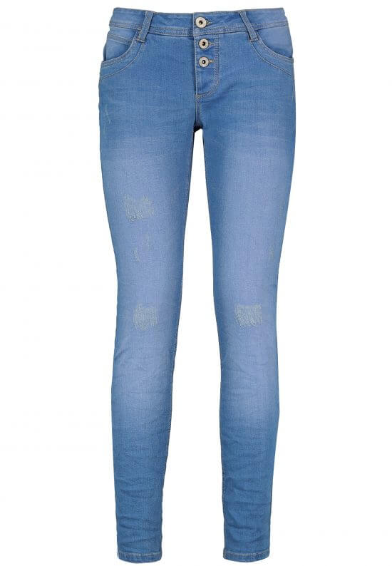 Skinny Jeans mit Ziernieten