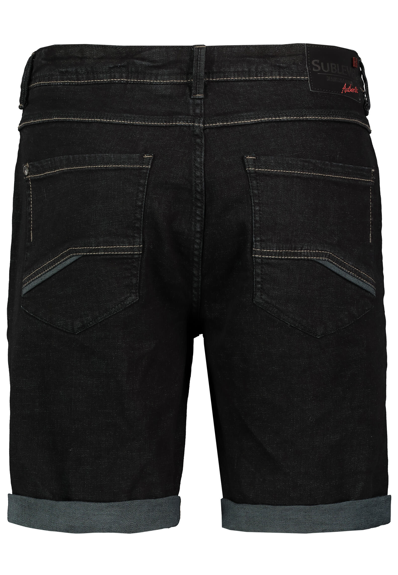 Jeans Shorts Black Denim