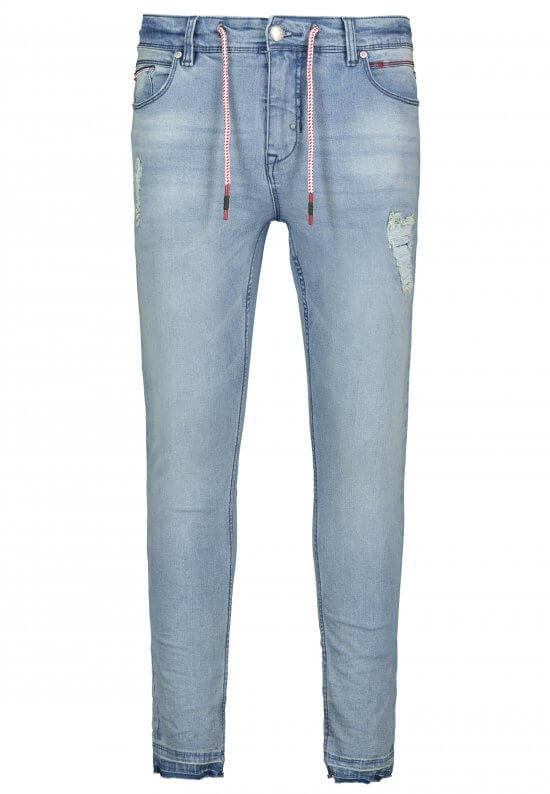 5-pocket Jeans mit Kordel