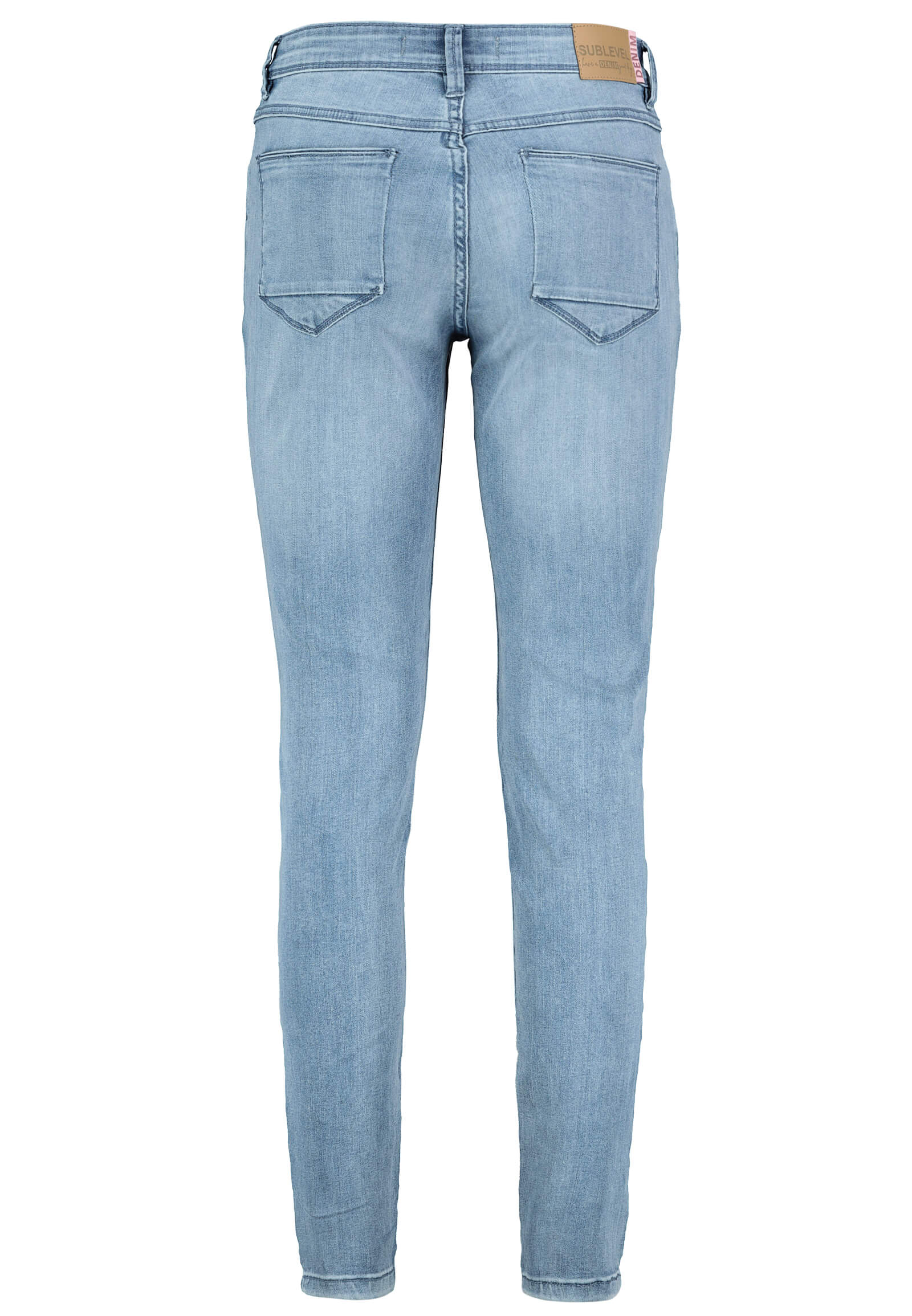 Skinny Jeans in Hellblau