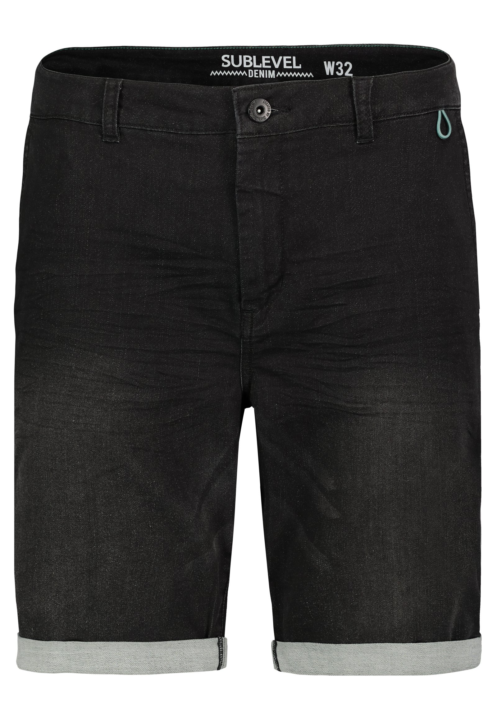 Chino Shorts in Jeans-Optik