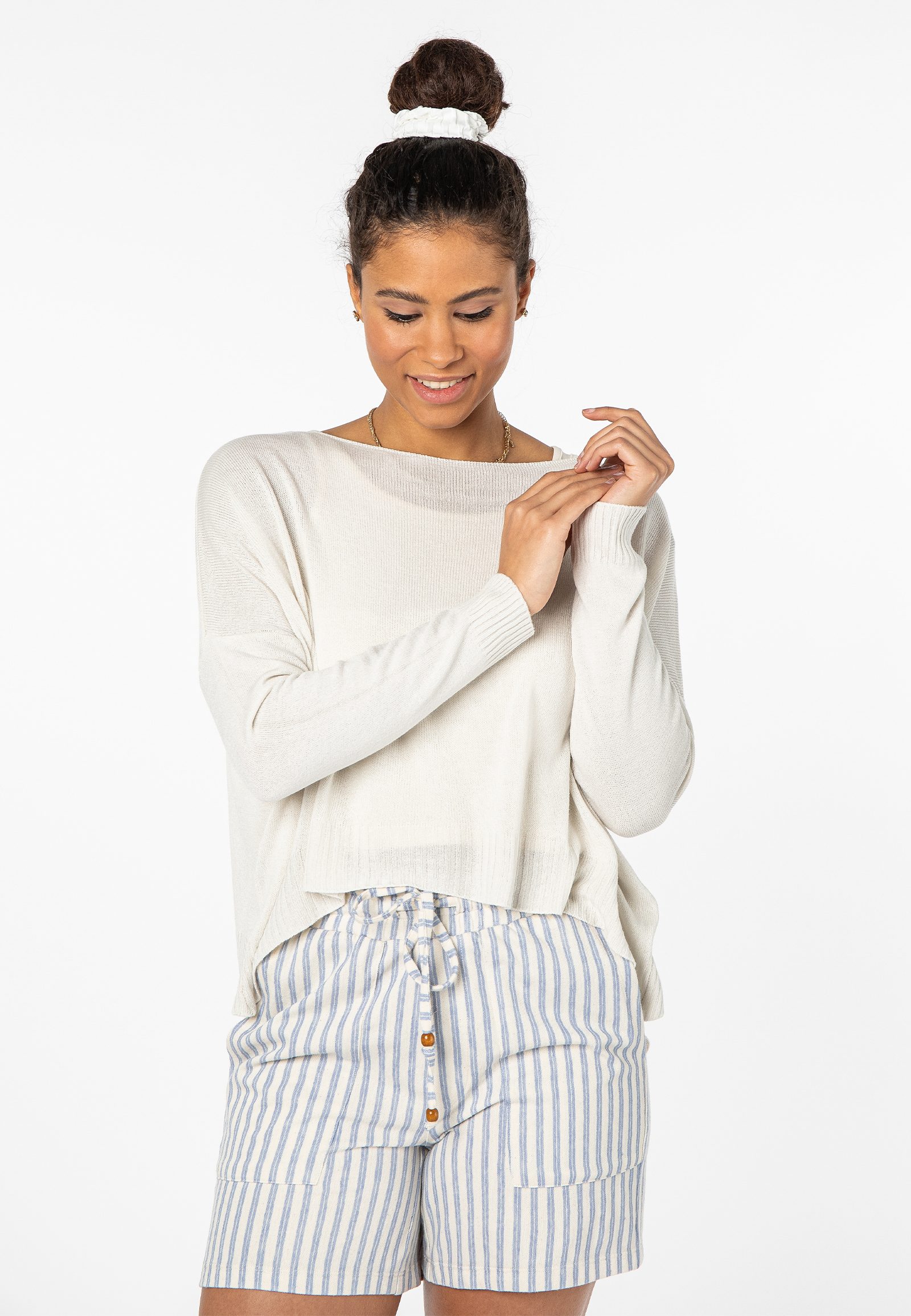 Strickpullover Cropped