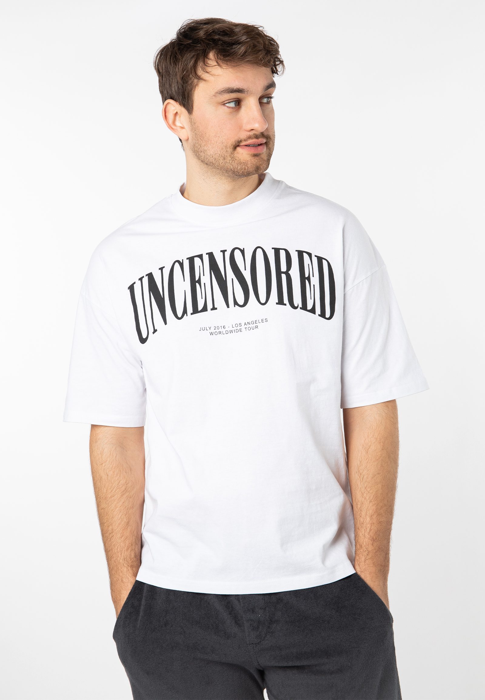 Oversize T-Shirt mit Aufdruck